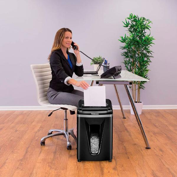 Шредер Fellowes Powershred 450M Черный photo 5
