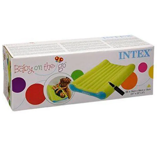 Надувной матрас Intex 48422 Желтый Синий photo 3