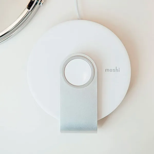 Încărcător wireless Moshi Travel Stand White photo 7