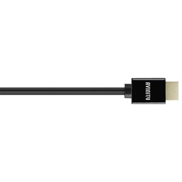 Cablu video Avinity HDMI + HDMI 1 m/ Black photo 2 Cablu video Avinity HDMI + HDMI 1 m/ Black photo 2