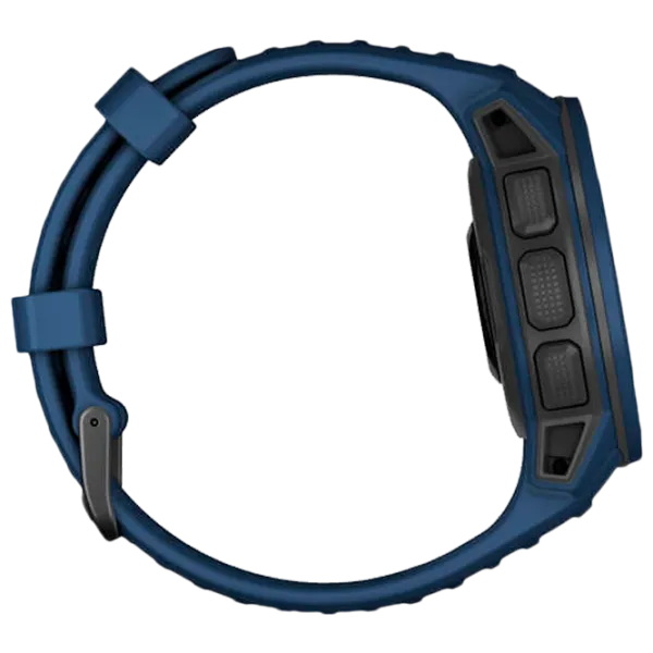 Ceas inteligent Garmin Instinct Solar 0.9"/ 010-02293-01/ Blue photo 5