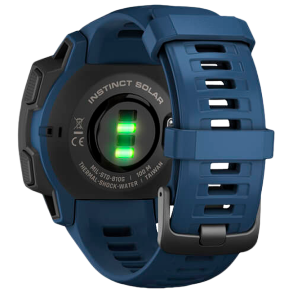 Ceas inteligent Garmin Instinct Solar 0.9"/ 010-02293-01/ Blue photo 6