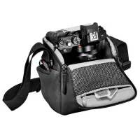Geantă pentru aparat foto Manfrotto NX Holster I Sintetic/ Black photo 2