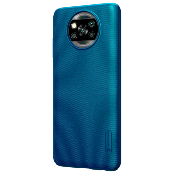 Чехол для смартфона Poco X3/ X3 Pro Nillkin/ Back/ PC/ Peacock Синий photo 2