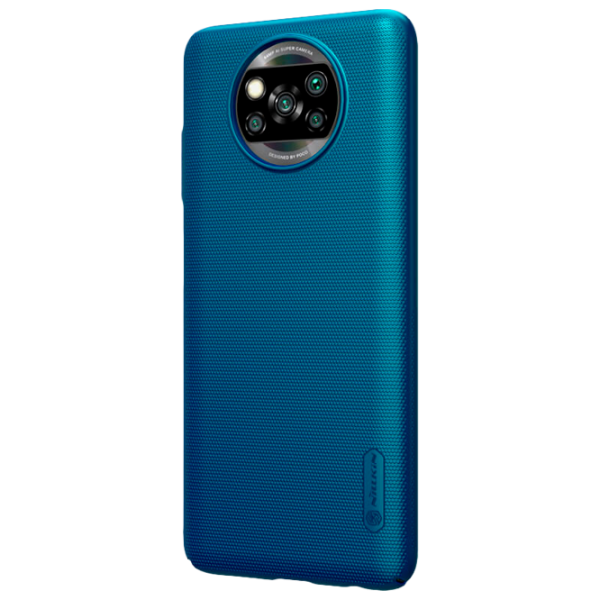 Чехол для смартфона Poco X3/ X3 Pro Nillkin/ Back/ PC/ Peacock Синий photo 2