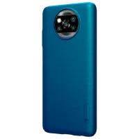 Husă pentru smartphone Poco X3/ X3 Pro Nillkin/ Back/ PC/ Peacock Blue photo 2