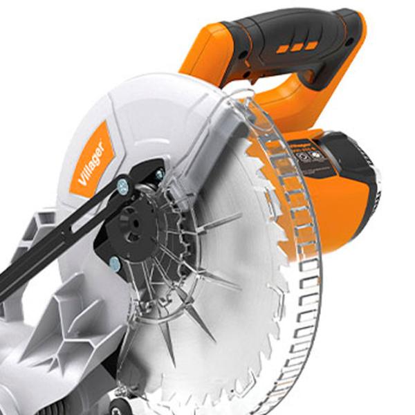 Fierăstrău pentru tăieri înclinate Villager VMS 2000-255 S 255 mm/ Orange photo 3