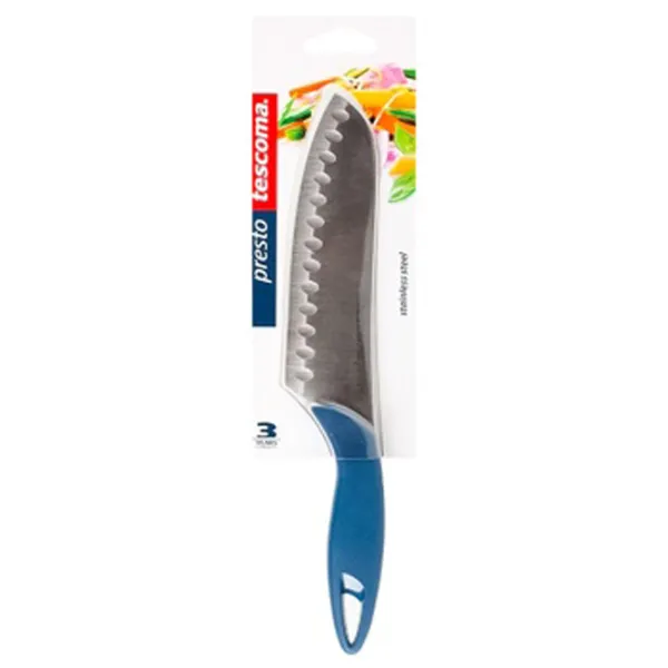 Cuțit de bucătărie Tescoma Presto 863048 Oțel inoxidabil/ Blue photo 2