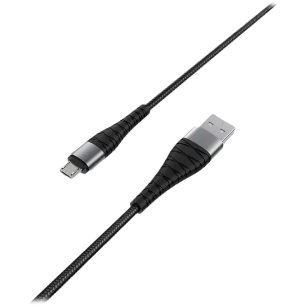 Cablu BX-32 Borofone microUSB + USB 0.2 m/ Black photo 2