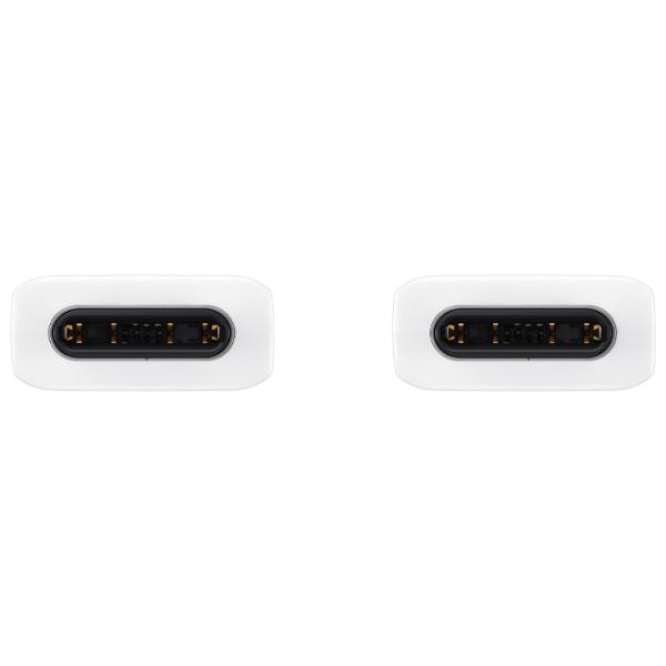 Cablu pentru telefon EP-DA705 Samsung USB Type-C + USB Type-C 1 m/ White photo 2