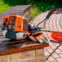 Motocoasă Daewoo DABC 520 pe benzină/ Orange photo 15