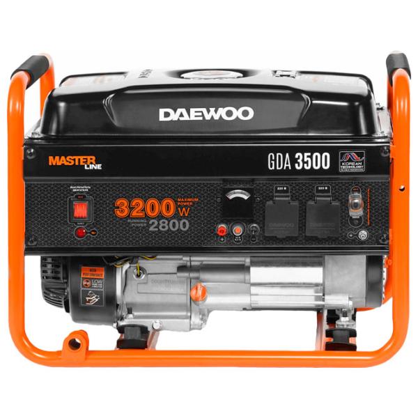 Генератор Daewoo GDA 3500 220 В Бензин / 2.8 кВт photo 2