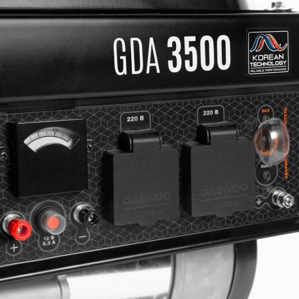 Генератор Daewoo GDA 3500 220 В Бензин / 2.8 кВт photo 7