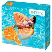 Надувной матрас Intex 58763 Винил/ Оранжевый photo 2
