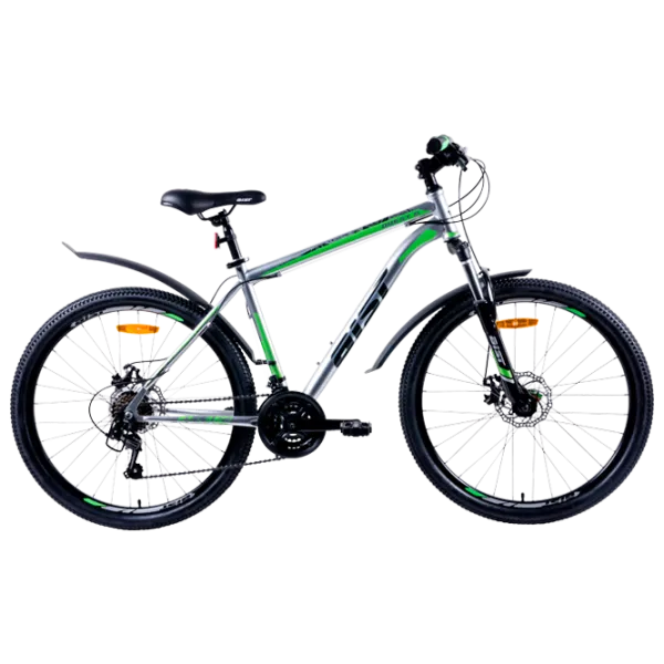 Велосипед Aist Quest 26" 26" Сталь/ Черный Оранжевый photo 4