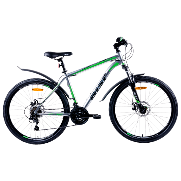 Велосипед Aist Quest 26" 26" Сталь/ Черный Оранжевый photo 4