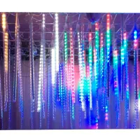 Luminițe decorative Christmas 37392 Țurțuri/ Alb/ albastru photo 2
