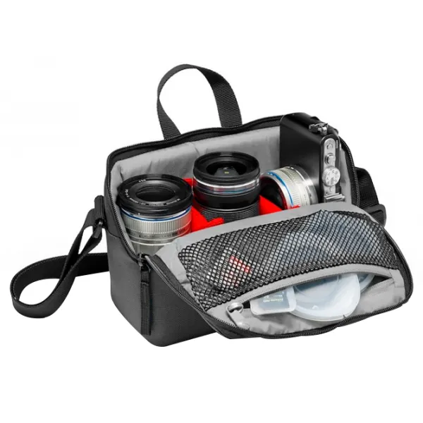 Geantă pentru aparat foto Manfrotto NX Shoulder Bag I V2 Sintetic/ Gray photo 2