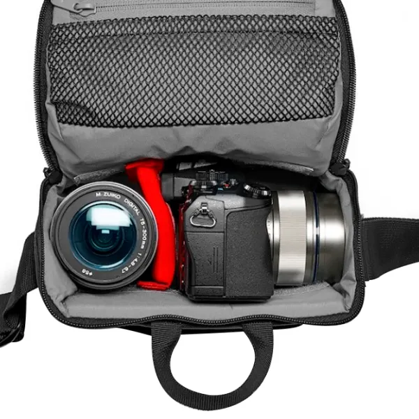 Geantă pentru aparat foto Manfrotto NX Shoulder Bag I V2 Sintetic/ Gray photo 3