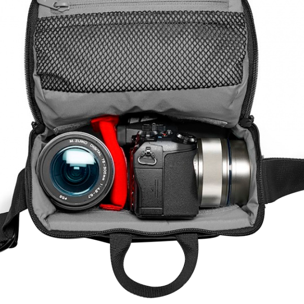 Geantă pentru aparat foto Manfrotto NX Shoulder Bag I V2 Sintetic/ Gray photo 3