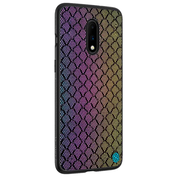Husă pentru smartphone OnePlus 7 Nillkin/ Back/ TPU/ PC/ Rainbow photo 2