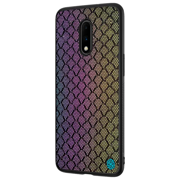 Husă pentru smartphone OnePlus 7 Nillkin/ Back/ TPU/ PC/ Rainbow photo 3