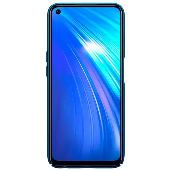 Husă pentru smartphone Realme 6 Nillkin/ Back/ PC/ Peacock Blue photo 2