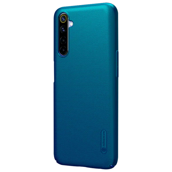 Husă pentru smartphone Realme 6 Nillkin/ Back/ PC/ Peacock Blue photo 3