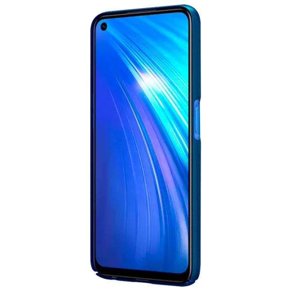 Husă pentru smartphone Realme 6 Nillkin/ Back/ PC/ Peacock Blue photo 4