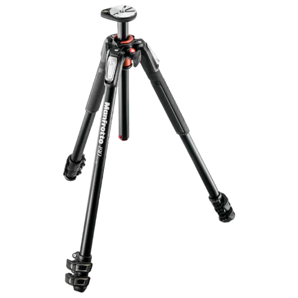 Трипод Manfrotto 190 ALU 3 SECTION KIT 3W HEAD Фото, видео/ Черный photo 2