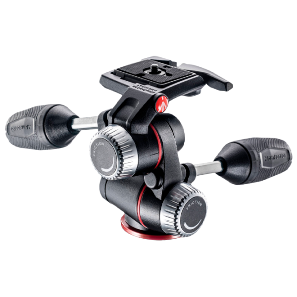 Трипод Manfrotto 190 ALU 3 SECTION KIT 3W HEAD Фото, видео/ Черный photo 4