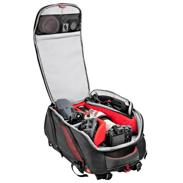 Rucsac pentru aparat foto Manfrotto Balance Pro Light Polister, neylon/ Black photo 8