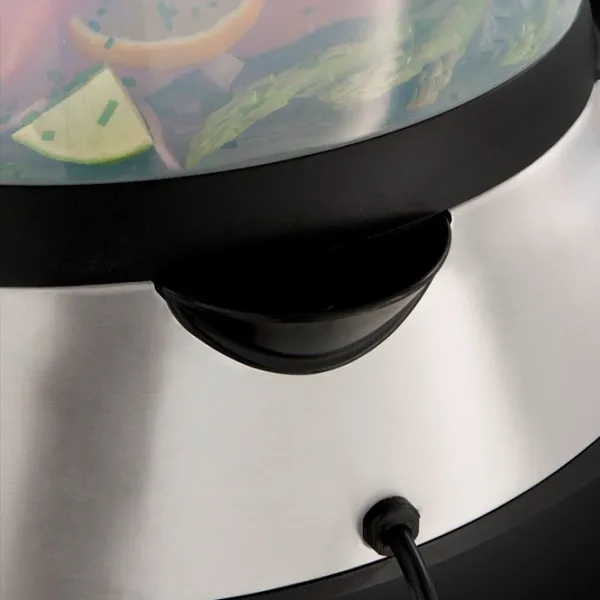 Пароварка Russell Hobbs Maxi Cook 23560-56 1000 Вт/ Нержавеющая сталь photo 3 Пароварка Russell Hobbs Maxi Cook 23560-56 1000 Вт/ Нержавеющая сталь photo 3