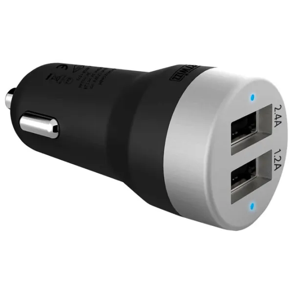Încărcător auto Artwizz CarPlug 2.4 A/ Black photo 5