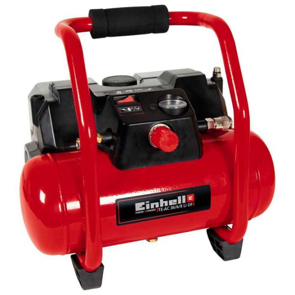 Compresor Einhell TE-AC 36/ 6/ 8 cu acumulator/ Cu piston photo 2
