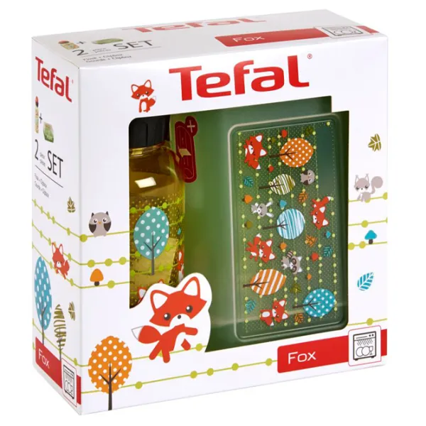 Lunch box Tefal K3169414 0.4 l/ Plastic/ Green photo 2
