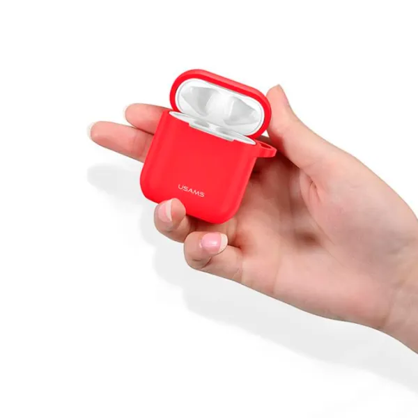 Husă pentru căști Samsung Galaxy Buds (US-BH423) Araree/ Silicon/ Red photo 2