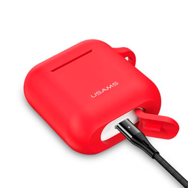 Husă pentru căști Samsung Galaxy Buds (US-BH423) Araree/ Silicon/ Red photo 3