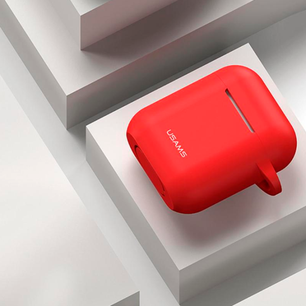 Husă pentru căști Samsung Galaxy Buds (US-BH423) Araree/ Silicon/ Red photo 4