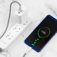 Încărcător de rețea EVO USB QC3.0 + PD Type-C 2 A/ White photo 6