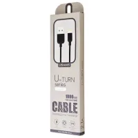 Cablu pentru telefon SJ-097 USAMS USB Type-A + Lightning 1 m/ Black photo 3