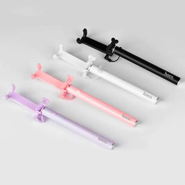 Selfie Stick Hoco K5 Neoteric Mini-Jack 3.5 mm/ Purple photo 3