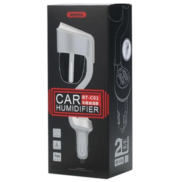 Umidificator de aer pentru mașină Remax RT-C01 Cu ultrasunet/ Black photo 4