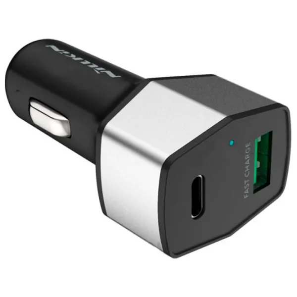 Încărcător auto Nillkin Celerity 3 A/ Silver photo 3