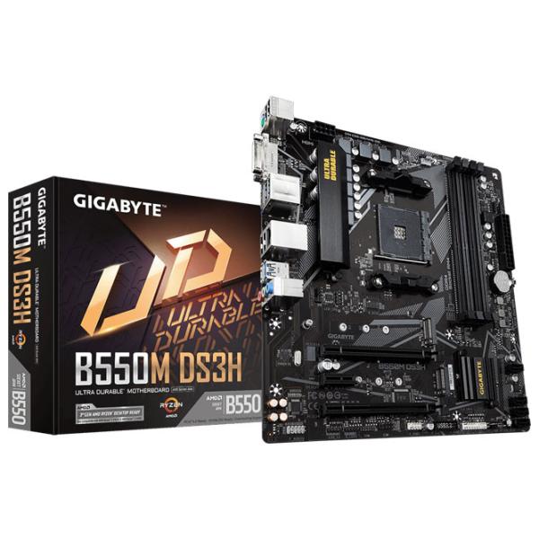 Материнская плата Gigabyte B550M DS3H 1.0 mATX/ AMD B550 photo 5 Материнская плата Gigabyte B550M DS3H 1.0 mATX/ AMD B550 photo 5
