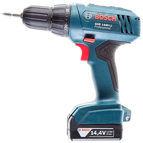 Mașină de găurit Bosch GSB 140-LI 450 rot/min photo 2