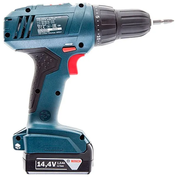 Mașină de găurit Bosch GSB 140-LI 450 rot/min photo 3