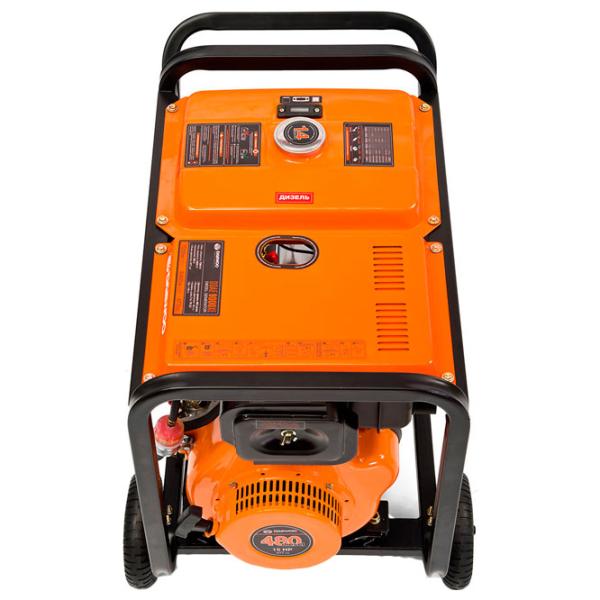 Generator de curent Daewoo DDAE 9000ХE 220 V Benzină/ 6.4 kW photo 4
