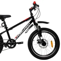 Bicicletă Forward Unit 20" 10.5" Oțel/ Black White photo 3