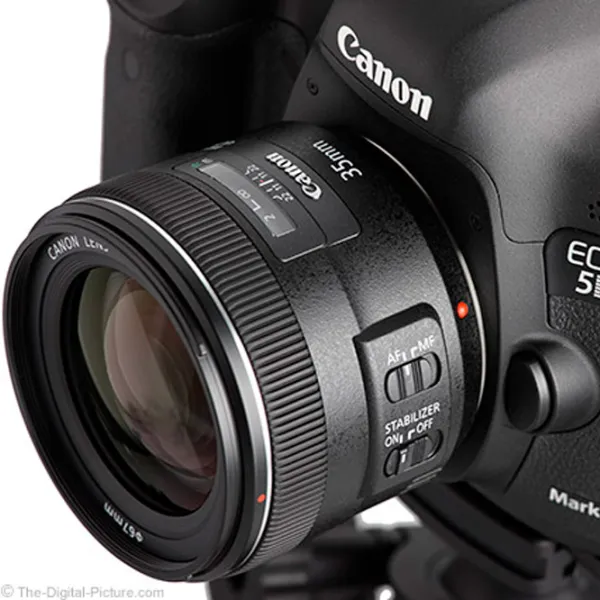 Obiectiv Canon EF 35 mm f/ 2.0 IS USM Black photo 5